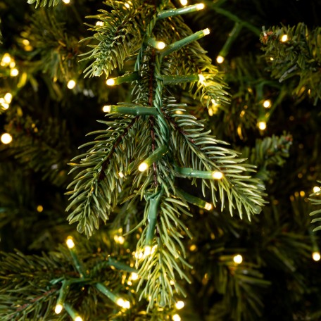 Árbol de Navidad con luces incorporadas 210 cm, 4950 LED luz cálida