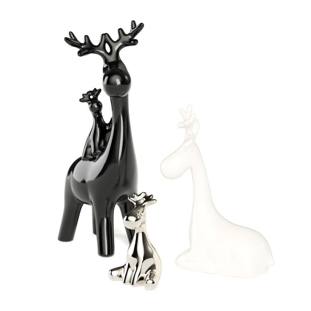 Giulia Grillo Design-Ornament Die Rentiere