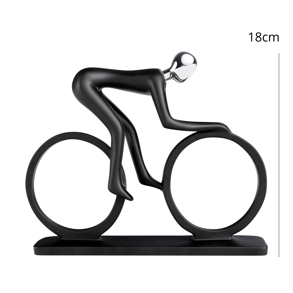 Giulia Grillo Design-Ornament Der Radfahrer