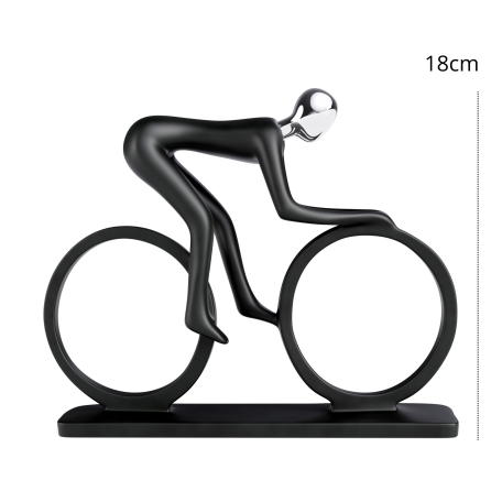 Design-Ornament Der Radfahrer