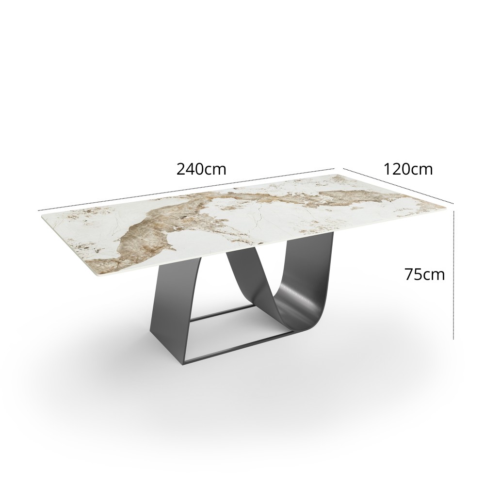 Giulia Grillo Table Bordeaux 240cm Table design