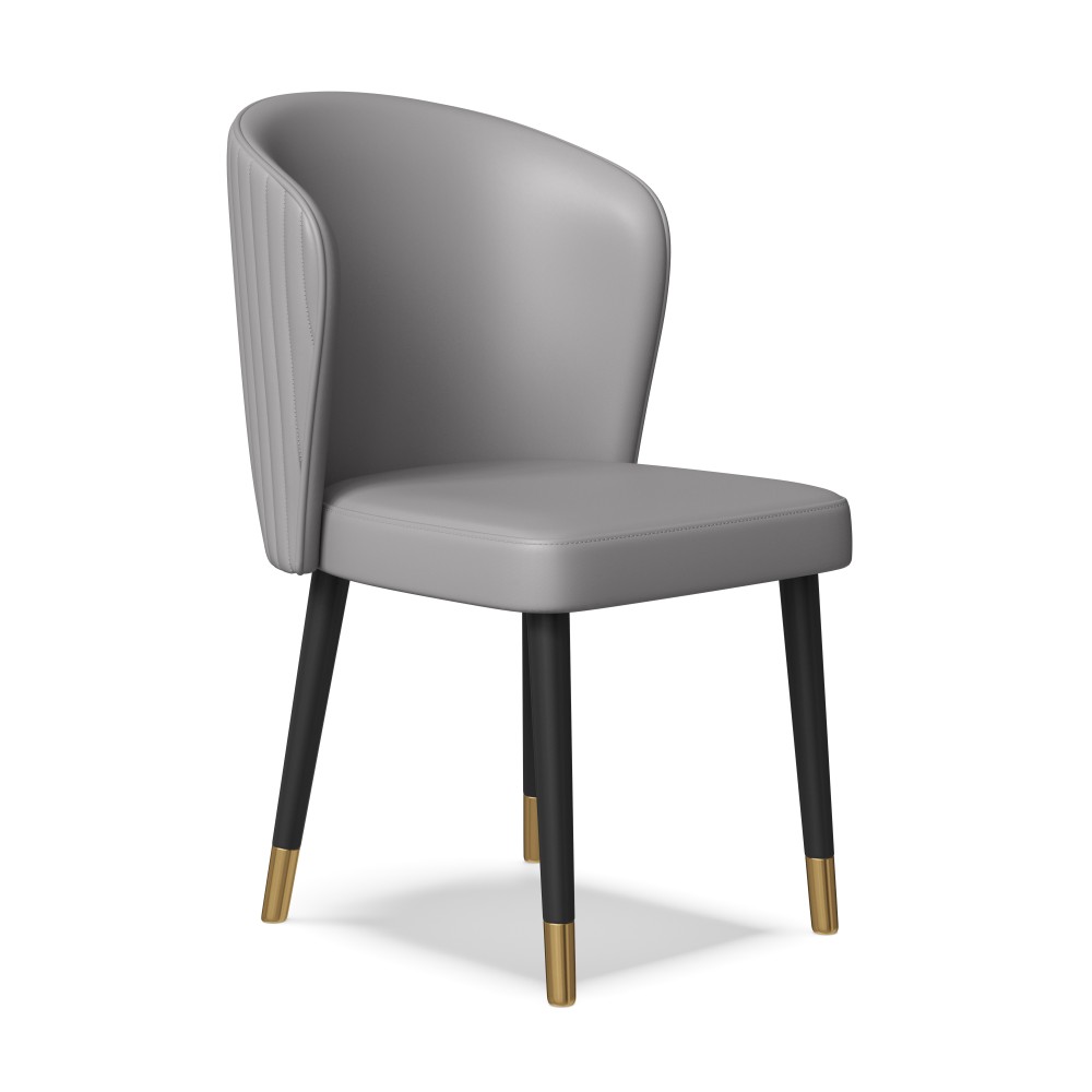 Giulia Grillo Der Prunkvolle Grey Stuhl Design-Stuhl