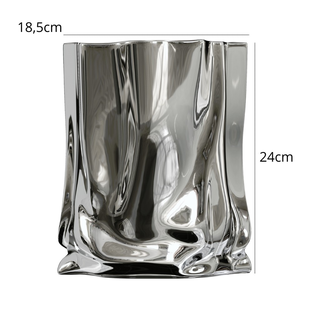 Giulia Grillo Design Vase Silberne Emotionen
