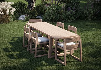 Tavoli da esterno di lusso: materiali, forme e ispirazioni